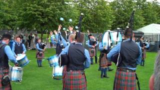 Cullybackey Pipe Band  World Pipe Band Championships 2010 [upl. by Nylarej55]