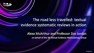 Textual Evidence Systematic Reviews in Action [upl. by Harobed]