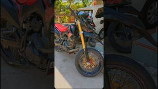 CRF 150 SUPERMOTO MBOIScrf150l videoviral automobile lewatberanda [upl. by Eloccin]