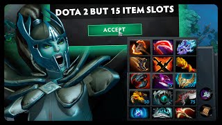 Dota 2 But 15 Inventory Spots [upl. by Malinin543]