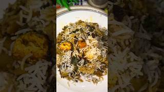 Khele khele chawal ke veg biryaniEasy recipe vegbiryani shots viralshort ytviral ytfoodshort [upl. by Ailiec]