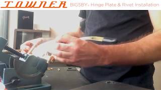 BIGSBY Installing quotexshortquot Hinge Plate on a BIGSBY B6 [upl. by Acceber]