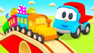 Full episodes amp Cartoons for kids Baby cartoon amp cars for kids Leo the Truck amp toy vehicles [upl. by Nur]