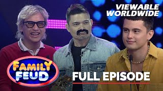 Family Feud STEVE HARVEY HOST SA LABAN NINA JAMES REID AT ELY BUENDIA Nov 4 2024 Full Ep 599 [upl. by Allred]