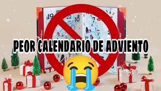 ¿Qué PASA Cuando Abres el PEOR CALENDARIO DE ADVIENTO DEGUSTABOX [upl. by Yecal]