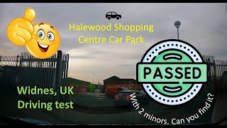 Widnes UK Practical Driving Test Route 1 [upl. by Eyeleen]