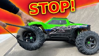 Durability Testing a Stock Traxxas Xmaxx In the worlds best RC car Locations [upl. by Innavoj468]