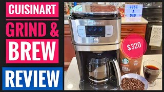 REVIEW Cuisinart DGB800 Automatic Burr Grind and Brew 12 Cup Coffee Maker [upl. by Calie604]