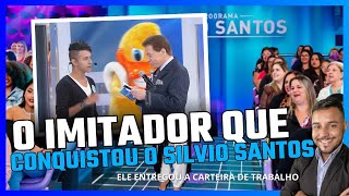 SERÁ QUE FOI CONTRATADO l imitador silviosantos [upl. by Orofselet]