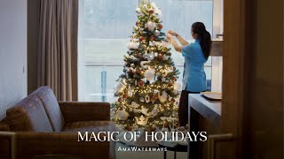 Discover the Magic of AmaWaterways Holiday River Cruises [upl. by Nirroc597]