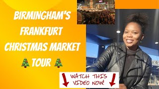 Exploring Birminghams Magical Frankfurt Christmas Market 2024  Full Tour amp Highlights 🎄 [upl. by Nasar]