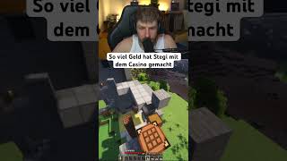 So viel Geld hat Stegi mit dem Casino gemacht… craftattack stegi [upl. by Ramed]