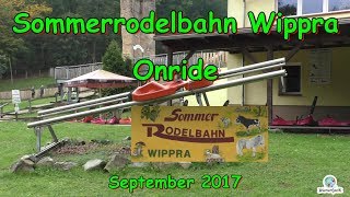 Sommerrodelbahn Wippra  Onride [upl. by Akimas]