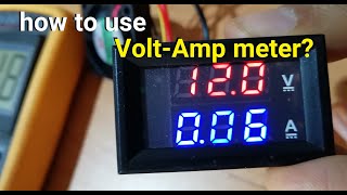 Training to use DSNVC288 Digit Voltmeter Ammeter [upl. by Ardaid]