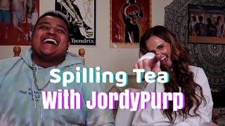 Vlog 13 Spilling Tea With Jordan Mitchell  Gabby J David [upl. by Atinet641]