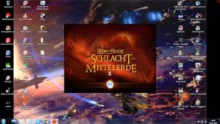 HOW TO INSTALL DIE SCHLACHT UM MITTELERDE Win7 HD DEUTSCH [upl. by Arved]