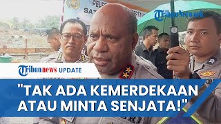 Kapolda Papua TOLAK TEGAS Keinginan KKB agar Pilot Susi Air Bebas Tak Ada Barter soal Kemerdekaan [upl. by Arytas]