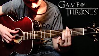 Rains of Castamere  Game of Thrones  Fingerstyle Guitar Cover [upl. by Ahtabat]