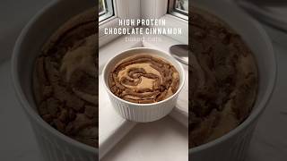 Chocolate cinnamon Oat 😋recipe proteinoats overnightoats chocolateoats oatmeal healthyrecipes [upl. by Brouwer]