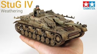 3  FINAL Sturmgeschütz IV  StuG IV Tamiya  WEATHERING  ENSUCIADO [upl. by Massimo995]