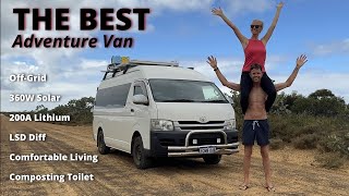 Van Tour OffGrid Off Road Toyota Hiace [upl. by Vallo]