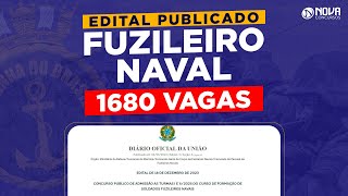 Análise do edital FUZILEIRO NAVAL 2025 1680 vagas [upl. by Myrtia]