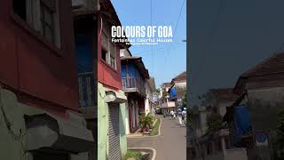 Fontainhas – A walk through the colorful streets youtubeshorts shorts [upl. by Marelda]