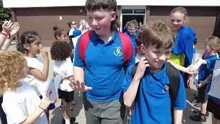 Leavers 2024  Last Walk out of St Johns Primary Academy [upl. by Goggin975]