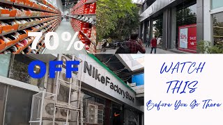 Nike Factory Store in Delhi  Adidas Store with 50 off in Delhi  Nike aur Adidas Discount 70 [upl. by Annaul]