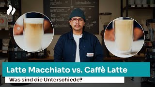 Latte Macchiato vs Caffè Latte John erklärt die Unterschiede  roastmarket [upl. by Brandise]