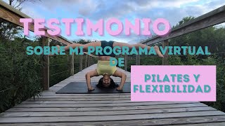 Testimonio Blanca Programa Virtual de Pilates y Flexibilidad [upl. by Sile]