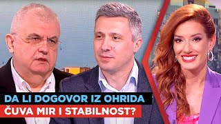 Da li dogovor iz Ohrida čuva mir i stabilnost regiona  Nenad Čanak i Boško Obradović  URANAK1 [upl. by Woolcott]