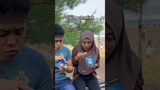 jajan berhadiah hp kreatif diy komedi lucu shortvideo [upl. by Darsey]