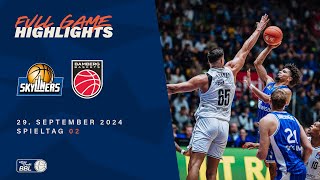 SKYLINERS vs Bamberg Baskets  Full Game Highlights  Spieltag 2 202425 [upl. by Joerg]