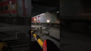 Railway crossing railway traindriver indianrailways train crossing sorts sorts youtuber new [upl. by Yesnel761]