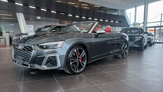 Rev up for Spring 2024 with the Audi S5 Cabriolet [upl. by Mehs]