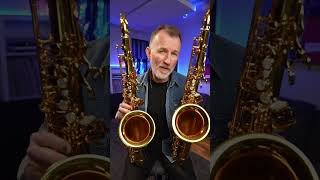 Short Selmer Signature vs Supreme tenor sax test [upl. by Aihsel718]