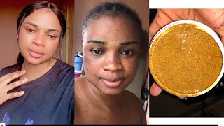 Skin glowing and brighting Turmeric Black soap [upl. by Kcirdorb]