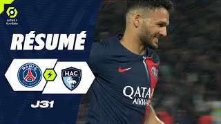 PARIS SAINTGERMAIN  HAVRE AC 3  3  Résumé  PSG  HAC  20232024 [upl. by Conover897]