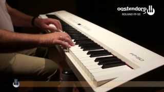 Roland FP50  Sounddemo Natural Piano  Digital Piano [upl. by Nylirret]