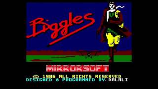 Biggles Title Music for the Amstrad CPC [upl. by Velvet]