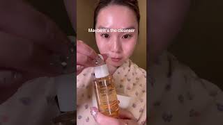 Using rice enzyme for skin texture kbeauty [upl. by Akirdnwahs]