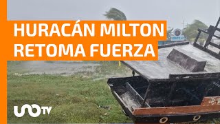 “Cuestión de vida o muerte” Florida llama a evacuar por Milton difunden primeras imágenes [upl. by Aienahs573]