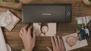 Digitize and Preserve Photos with the ScanSnap iX1300 [upl. by Erihppas]