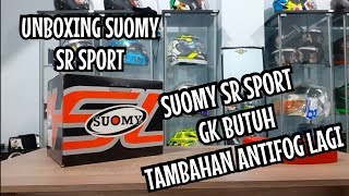 UNBOXING HELM SUOMY SR SPORT ANDREA DOVIZIOSO [upl. by Annoiek]