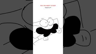 Its Coming Out 😫 Animation Meme shorts [upl. by Swetlana444]