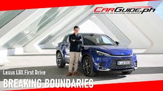 Lexus LBX Breaking Boundaries  CarGuidePH [upl. by Eatnuhs]