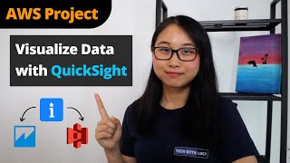 Build with Me Visualize Data using Amazon QuickSight  AWS Project [upl. by Shay]