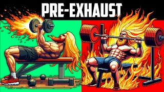 PREEXHAUST WORKOUT TUTORIAL  What Is Gym quotPreExhaustquot And How To Perform It [upl. by Attecnoc]