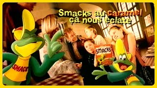 KELLOGGS SMACKS Smacks au caramel ça nous éclate  TSR  18091996 [upl. by Leafar580]